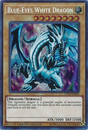 Blue-Eyes White Dragon - CT14-EN002 - Secret Rare