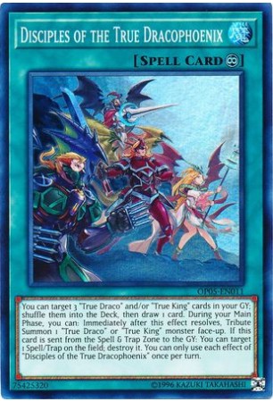 Disciples of the True Dracophoenix - OP05-EN011 - Super Rare