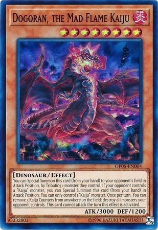 Dogoran, the Mad Flame Kaiju - OP05-EN004 - Super Rare - Duelshop