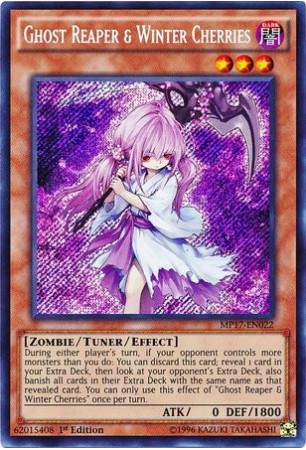 Ghost Reaper & Winter Cherries - MP17-EN022 - Secret Rare