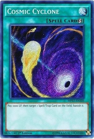 Cosmic Cyclone - MP17-EN105 - Secret Rare