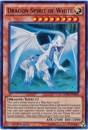 Dragon Spirit of White - MP17-EN010 - Ultra Rare