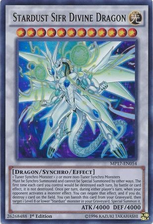 Stardust Sifr Divine Dragon - MP17-EN054 - Ultra Rare - Duelshop