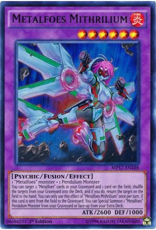 Metalfoes Mithrilium - MP17-EN148 - Ultra Rare