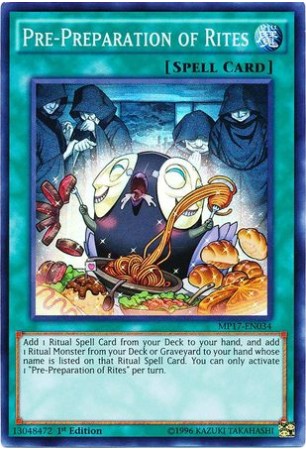 Pre-Preparation of Rites - MP17-EN034 - Super Rare