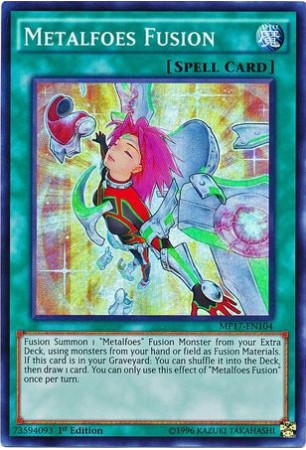 Metalfoes Fusion - MP17-EN104 - Super Rare