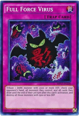 Full Force Virus - MP1-EN228 - Secret Rare