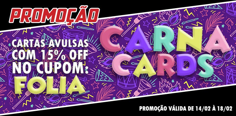 15% OFF no cupom FOLIA
