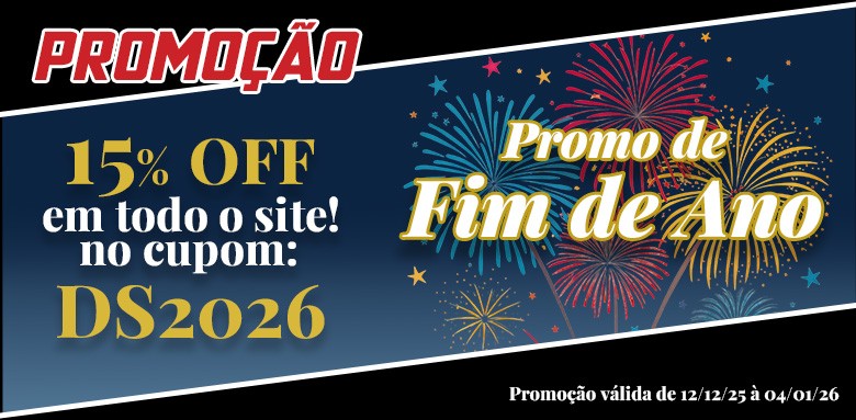 15% OFF no cupom DS2026