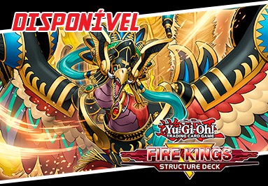 Disponível - Yu-Gi-Oh! Deck Estrutural Rei do Fogo