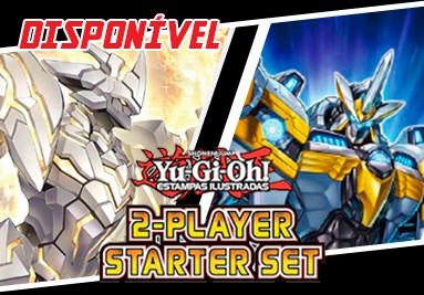 Disponível - Yu-Gi-Oh! Kit Inicial para 2 Duelistas